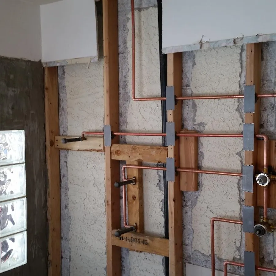 Copper pipe installation for Burst Pipe Repair in Northgate